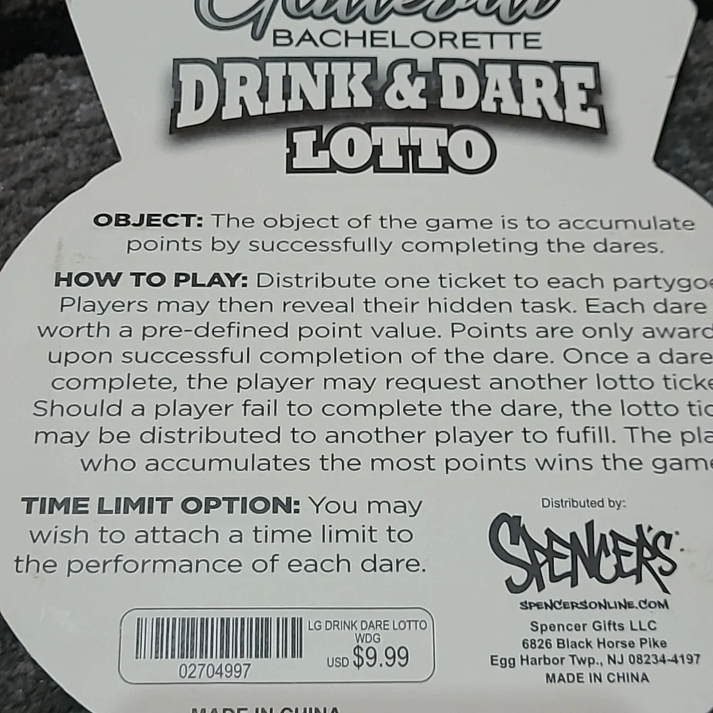 WEDDING KOOZIES GIFT TREAT BAGS DRINK & DARE BACHELORETTE LOTTO BUNDLE